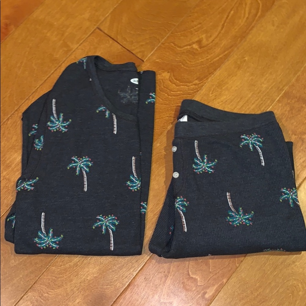 Old Navy Thermal Pajama Set